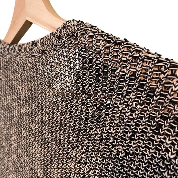 Eileen Fisher Organic Melange Linen Grain Jacket in Size Medium - Picture 8 of 11